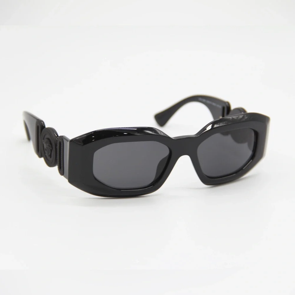 NEW VERSACE VE4425U 5360/87 MEDUSA UNISEX SUNGLASSES NEW BLACK MOD 4425U